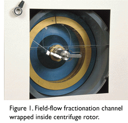Photo of centrifuge rotor